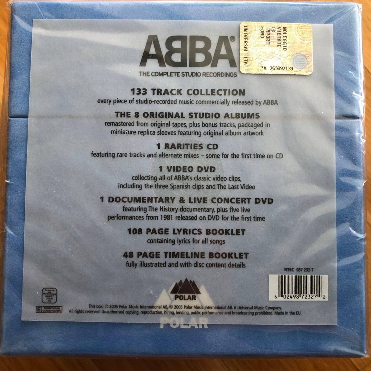 CD: ABBA OVP - CD/DVD neue Box The complete recordings – Nuovo e nell'imballaggio originale da Wettingen venduto da ABBA-Retro 2