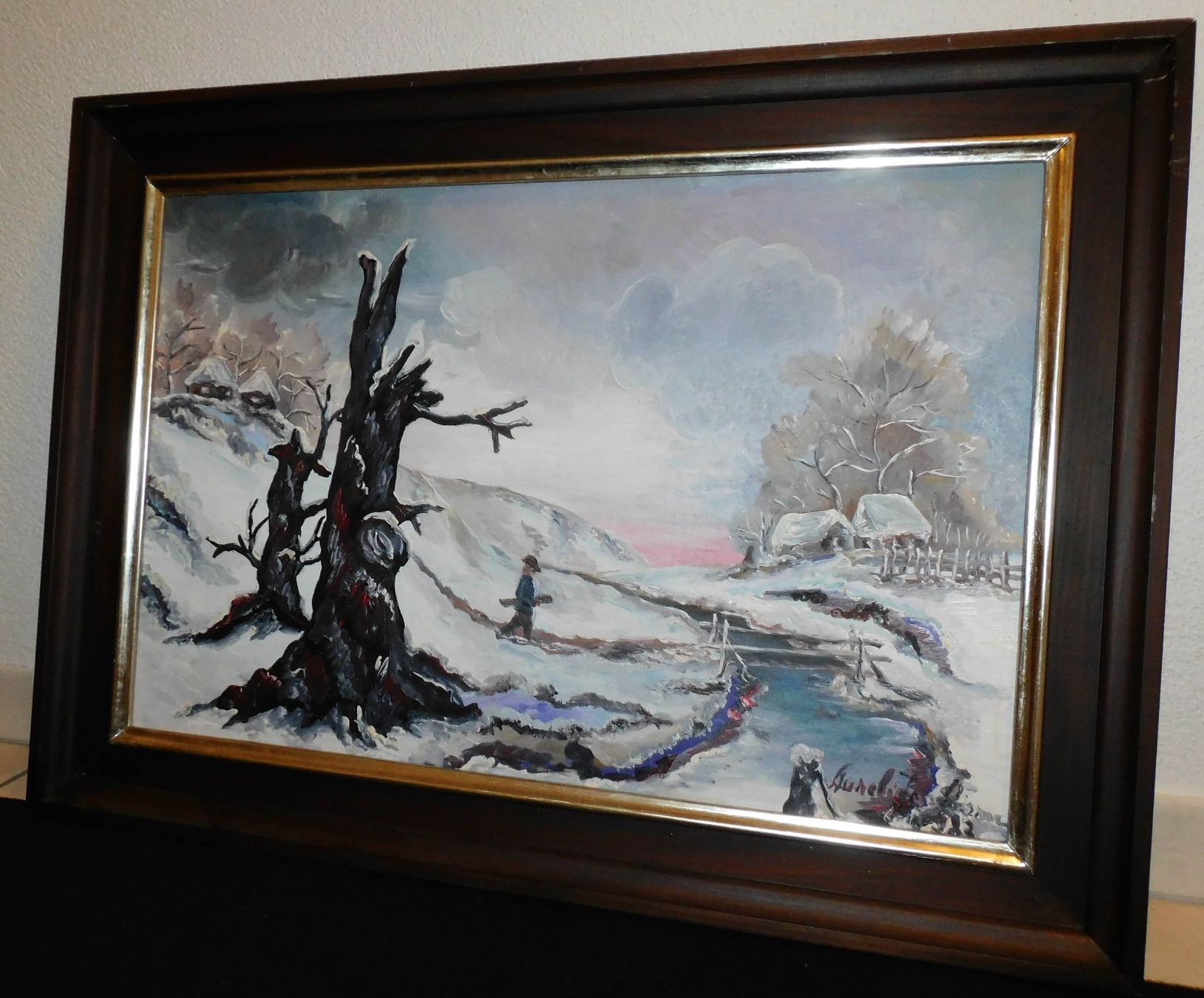 Dipinti: Ölgemälde Bild signiert Bild  71 x 52 cm – Usato da Sursee venduto da 76