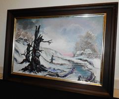 Ölgemälde Bild signiert Bild  71 x 52 cm