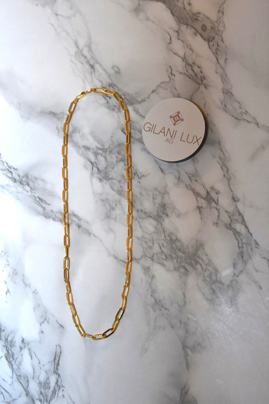 Catenine: 18K GELBGOLD KETTE – Nuovo e nell'imballaggio originale da Baden venduto da Gilani_Lux_AG 1