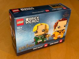 LEGO 40617 BrickHeadz Draco Malfoy & Cedric Diggory, NEU OVP