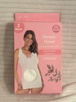 2 Damen Hemden Vollachsel Baumwolle weiss Grösse XXL 52/54