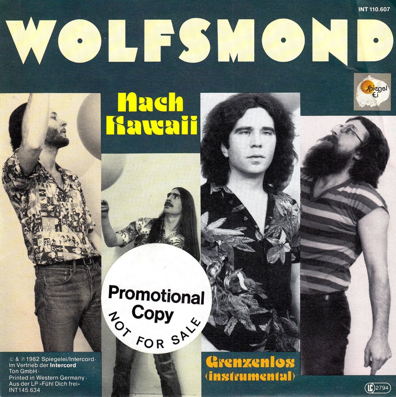 Schallplatten: Wolfsmond Vinyl Single von 1982 – Gebraucht aus Volketswil von Abcrecords