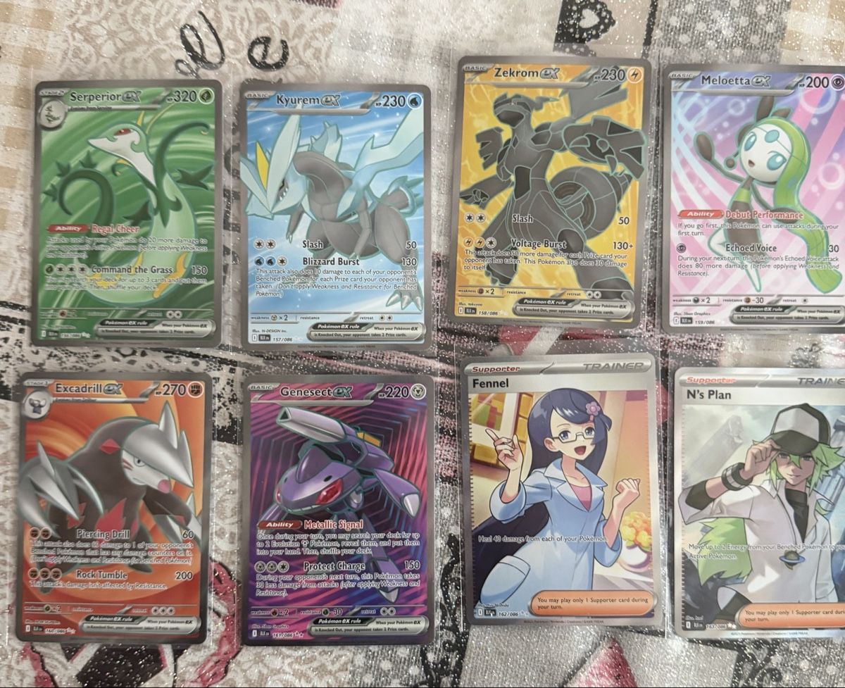Pokémon Carte collezionabili: Pokémon karten lot black Bolt Eng  – Nuovo (secondo la descrizione) da Carabbia venduto da _shadoweclipse.tcg_