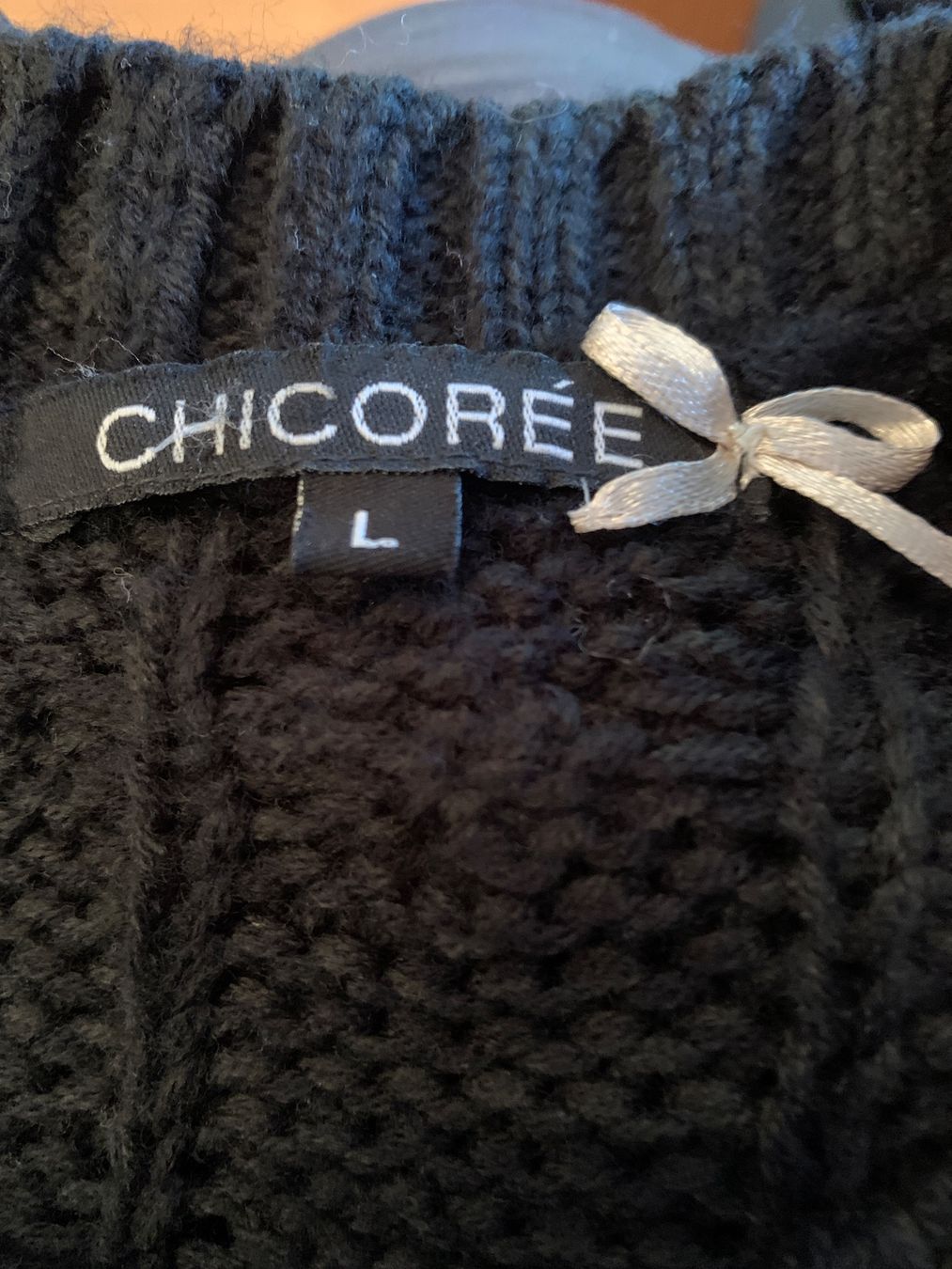 Pullover & Sweatshirts: Joli pull chaud noir Chicorée taille L – Gebraucht aus MEYRIN von Gwendo10 2
