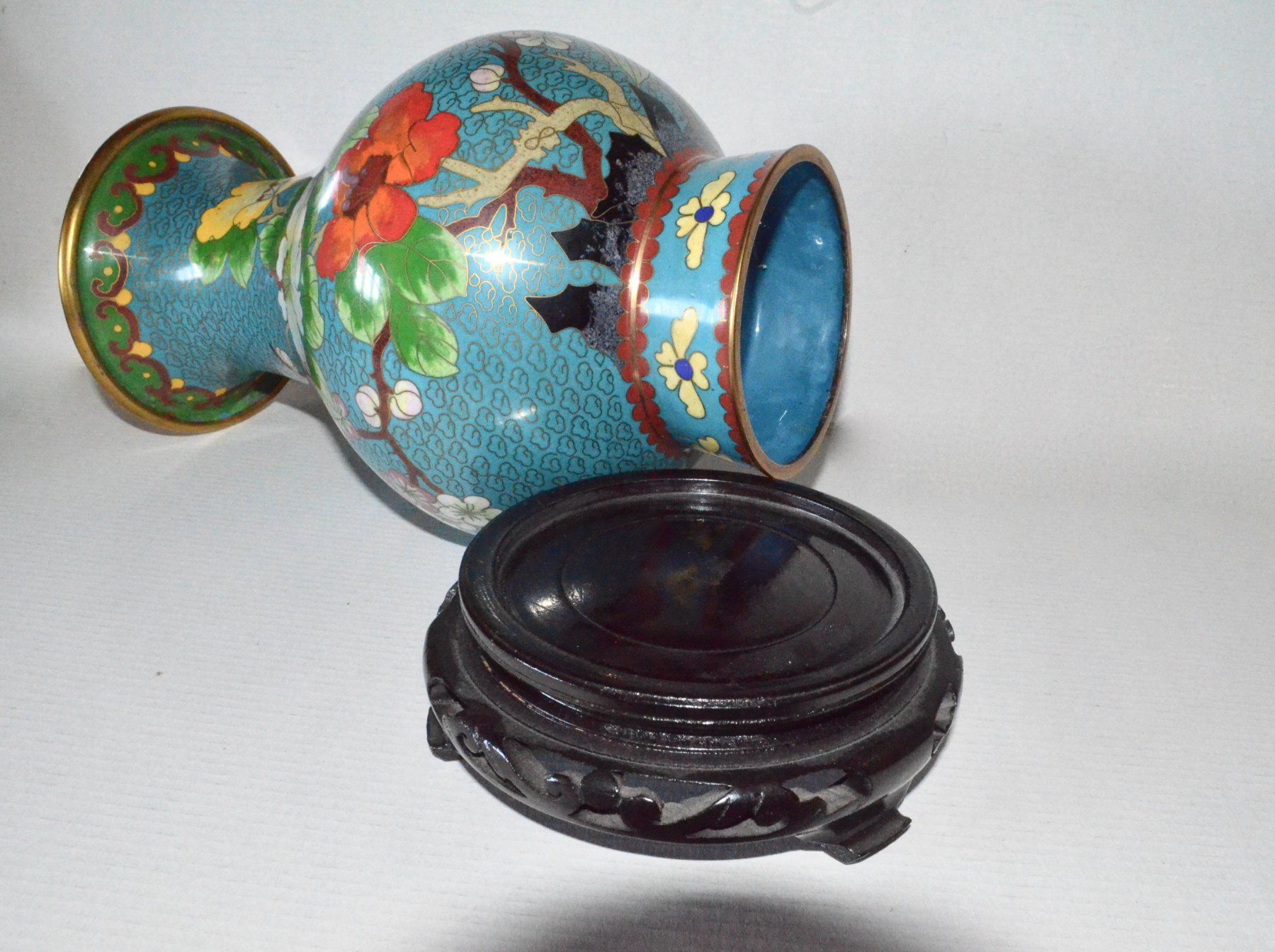 Vase & Récipients: Cloisenne vases, vintage 1982. – D'occasion à Meilen par glenbeigh 3