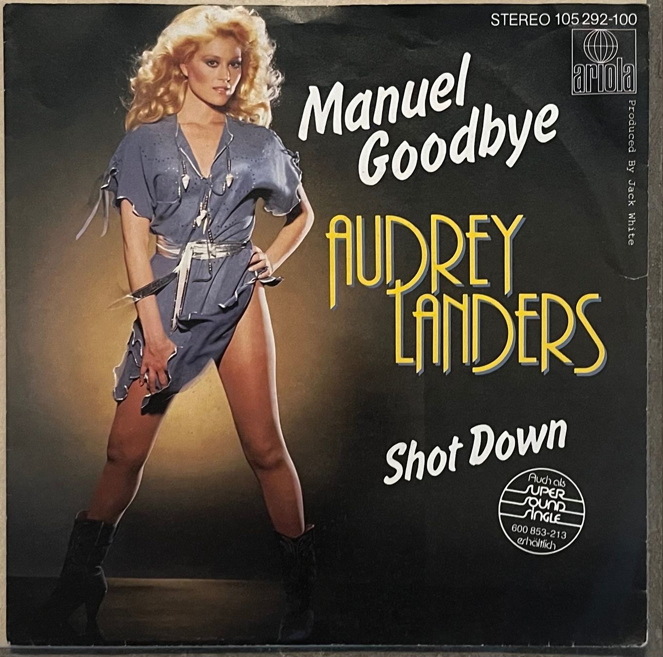 Dischi in vinile: AUDREY LANDERS - MANUEL GOODBYE – Usato da Bussigny venduto da vinyl-pas-cher