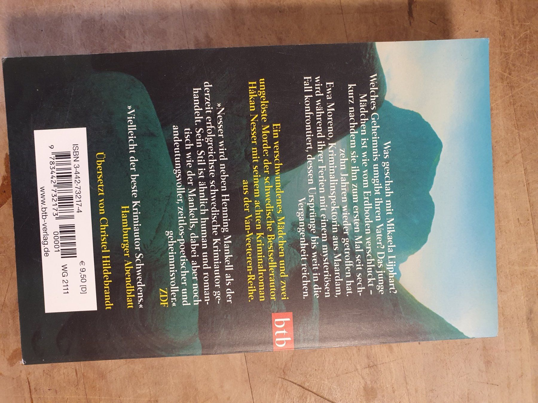 Libri: Der Tote vom Strand Hakan Nesser BTB – Usato da Zürich venduto da loosebone 1
