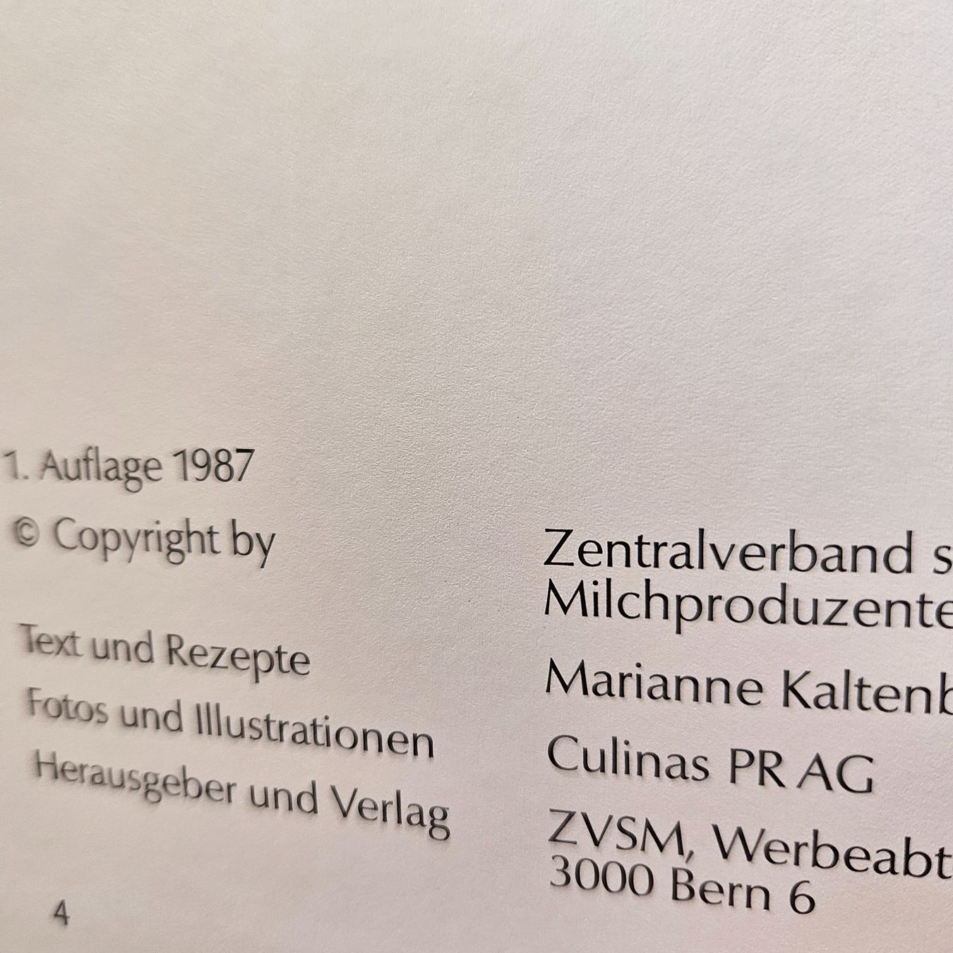 Bücher: Das Milchbuch – Gebraucht aus Uster von Sonnenblume212 4