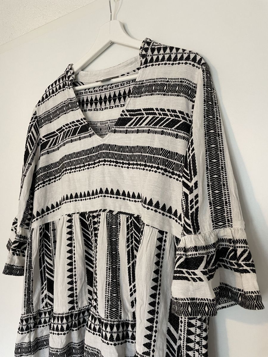 Kleider: Boho Chic Summer Dress, Black and White, Size M – Neu (gemäss Beschreibung) aus Roche VD von closetcleanse 2