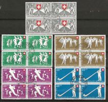 1951 : Pro Patria Serie im Viererblock, KP 180.--