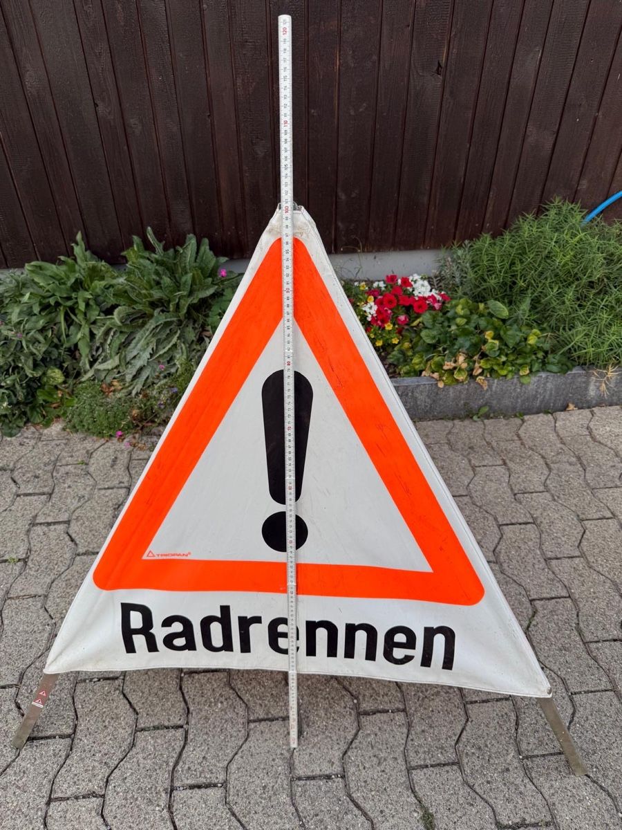 Triopan Insegne: 1 x Faltsignal Triopan  – Usato da Obergerlafingen venduto da Hallo310 1