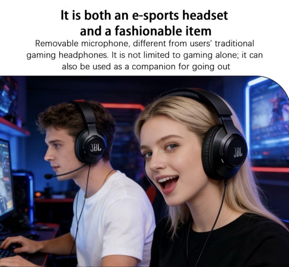 JBL Cuffie: JBL Quantum 100 Gaming Headset schwarz  – Nuovo e nell'imballaggio originale da Bern venduto da moh_hz 3