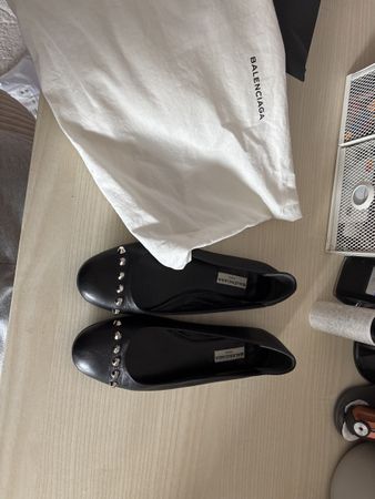 Balenciaga Ballerinas Gr.37 Schwarz Top Zustand!
