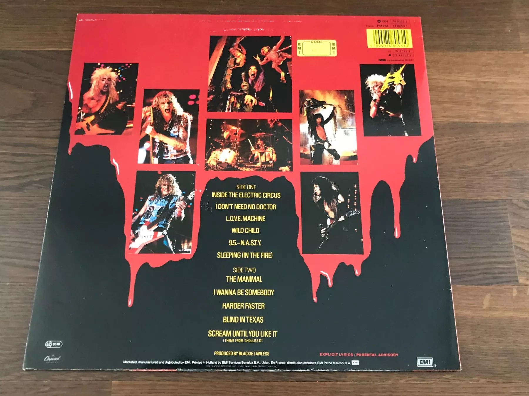 Dischi in vinile: W.A.S.P - Live... in the Raw – Usato da Buchs AG venduto da Archie 1