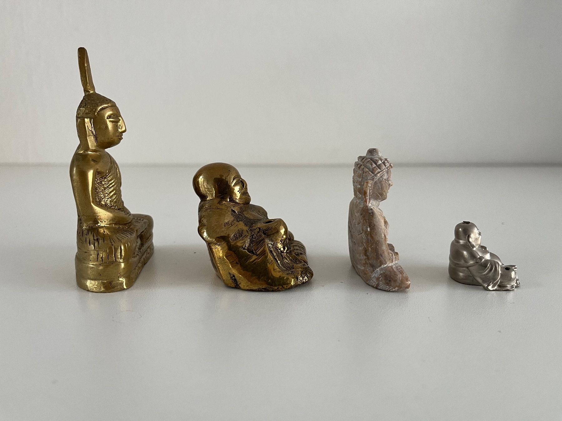 Sculture & Statue: 4 Stk. Buddha – Usato da Wetzikon ZH venduto da seli03 3