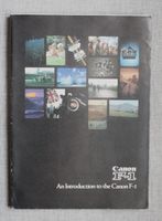 Canon F-1n F1 Buch selten nicht F1 new