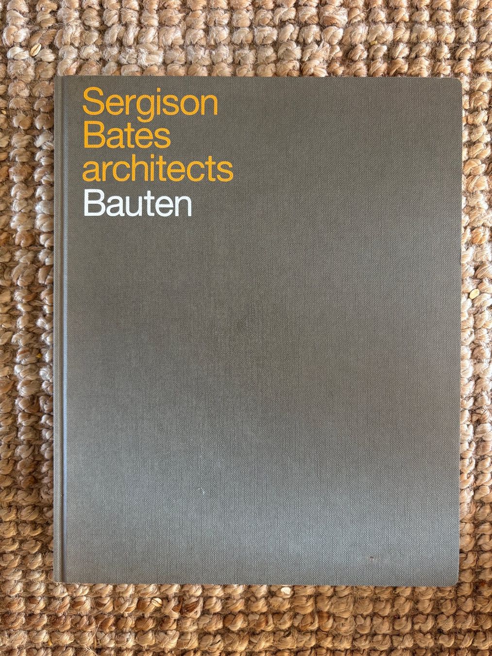 Libri: Sergison Bates architects - bauten / Architektur Buch – Usato da Zürich venduto da M_A_S_T