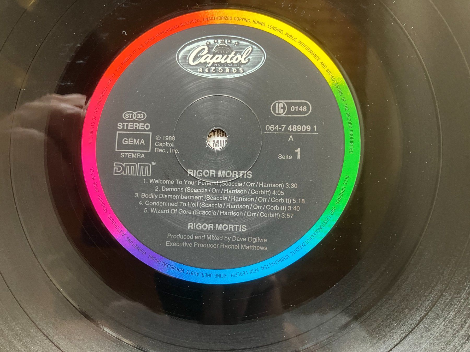 Dischi in vinile: Rigor Mortis – Usato da Aarwangen venduto da Jukebox3 7
