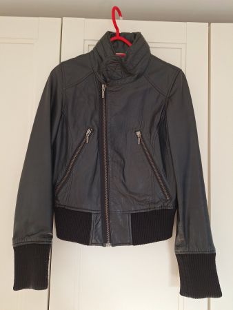 Lederjacke
