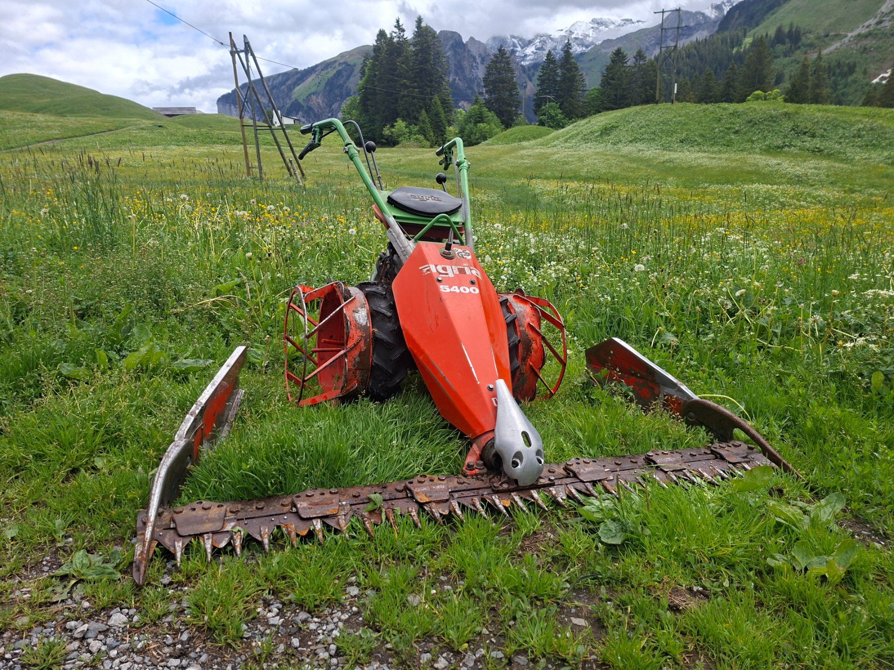 Agria Tutte le macchine: Agria 5400 mit Robin Motor – Usato da Isenthal venduto da sefua