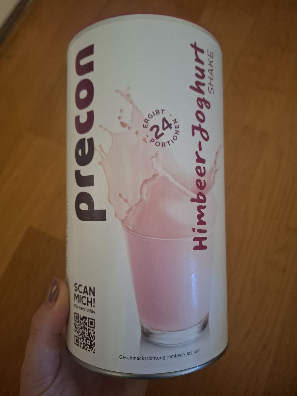 Precon Lebensmittel & Spezialitäten: Precon Himbeer-Joghurt Shake Pulver 240g – Gebraucht aus Birsfelden von _ramona_luethi_