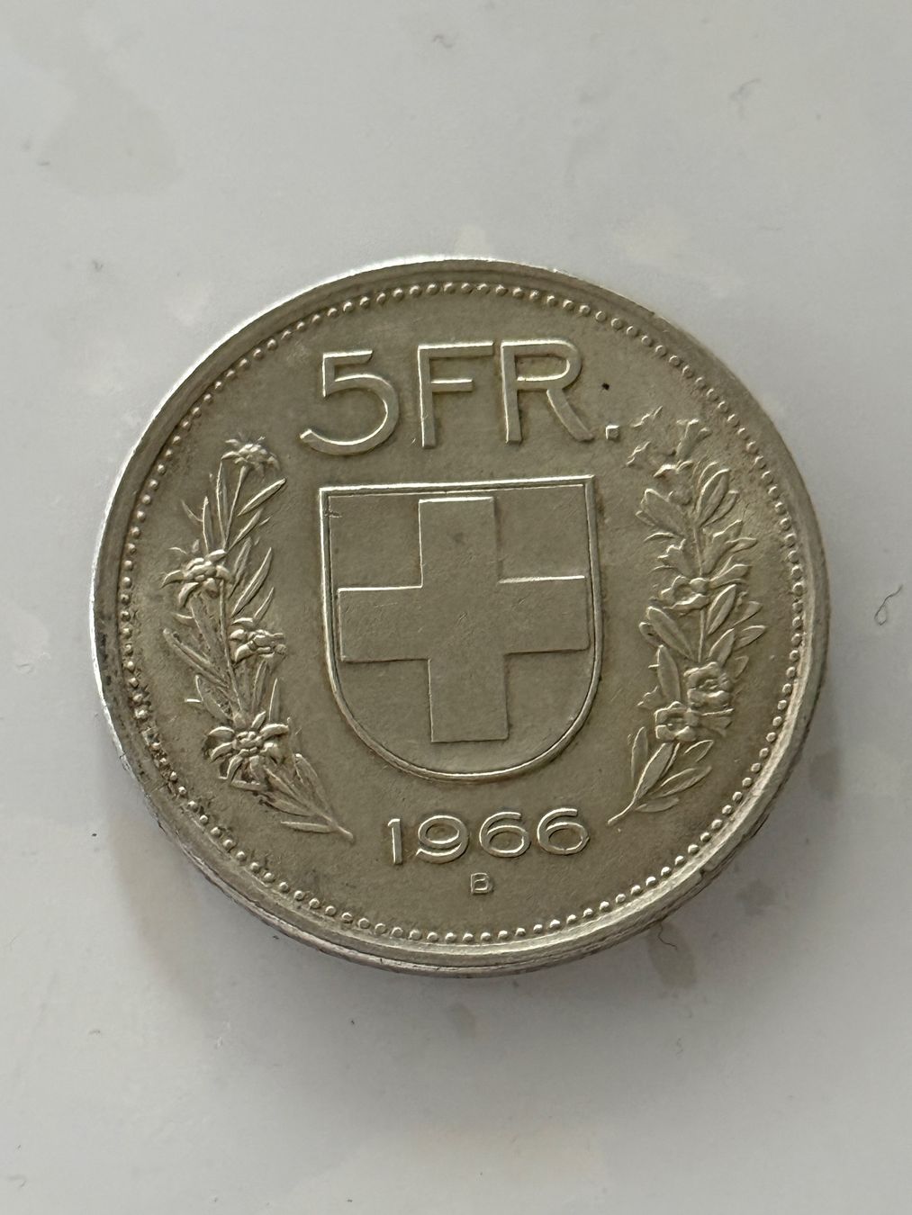 Toutes les monnaies: 5 Franken 1966  Silber – D'occasion à Wallisellen par SWISS_SILVER1 1