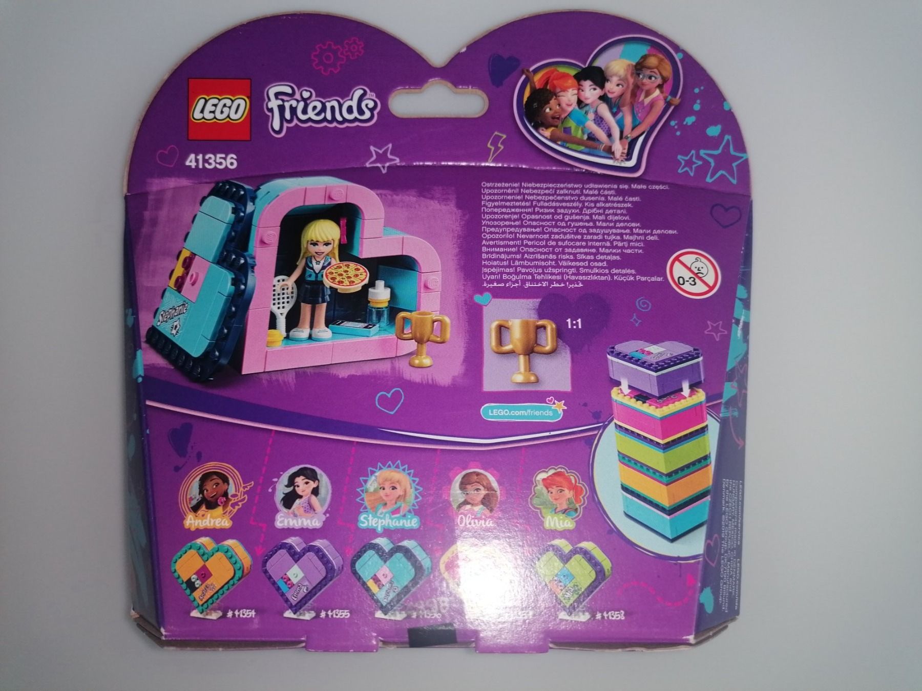 Lego Spielzeuge: LEGO 41356 FRIENDS Stephanies Herzbox – Gebraucht aus Uster von Smilla07 2