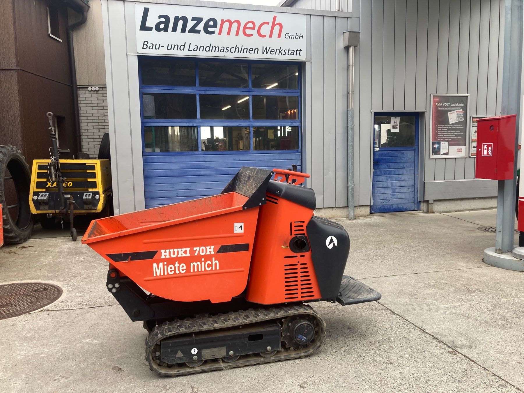 Hutter Alle Maschinen: Raupendumper Huki 70H – Gebraucht aus Lanzenhäusern von Lanzemech