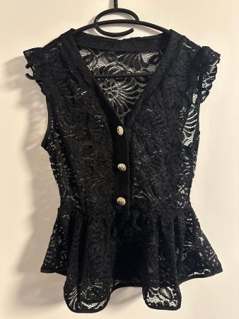 Sommerliches Spitzen - Oberteil Gothic