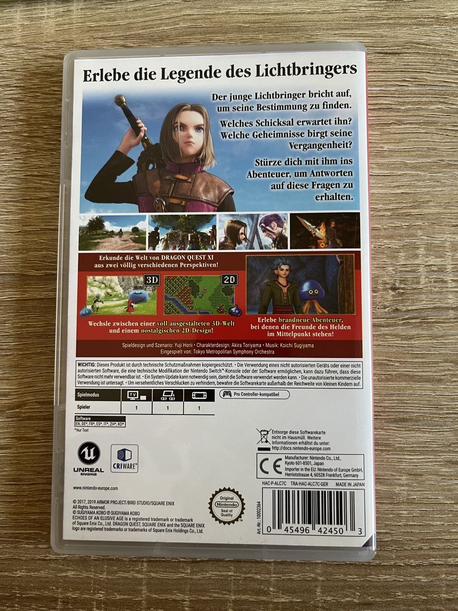 Nintendo Jeux: Dragon Quest XI - Nintendo Switch – D'occasion à Bern par Ermurais 2