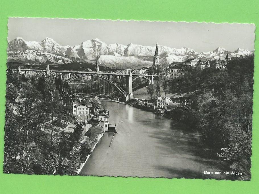 Cartoline postali: Bern und die Alpen – Usato da Zürich venduto da t24_de