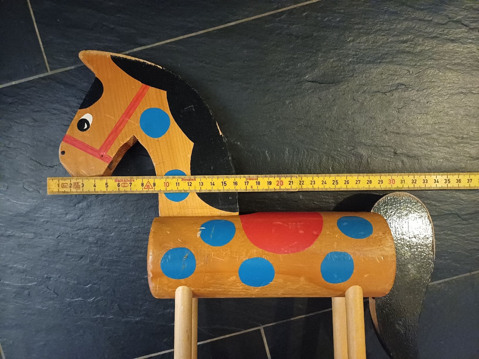 Trauffer Giocattoli: Vintage "Rössli Hü", 40cm hoch – Usato da Niederuzwil venduto da wolkenlos80 6