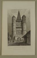 BASEL SPALENTOR, STAHLSTICH 1832