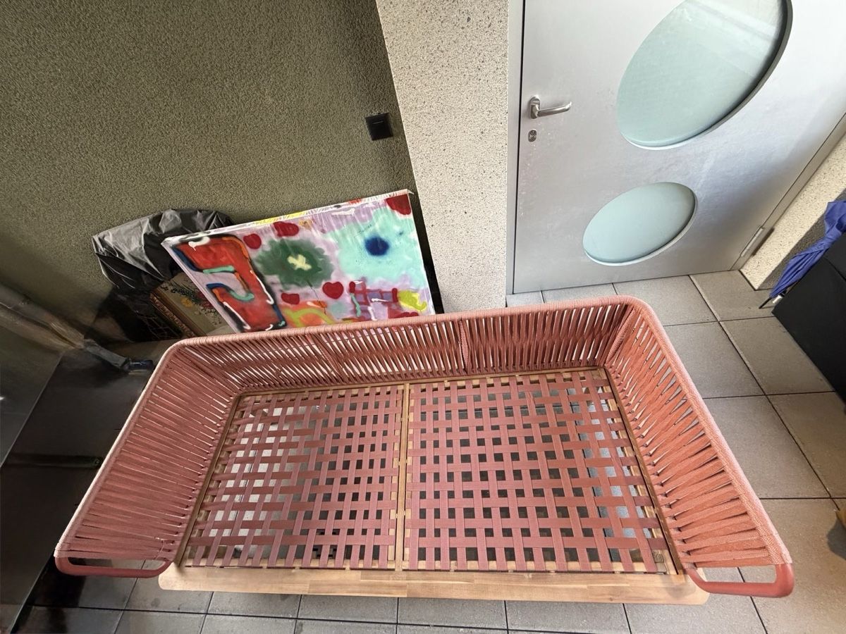 Divani: Gartensofa Amalfi aus massivem Akazienholz – Usato da Zürich venduto da joal2 4