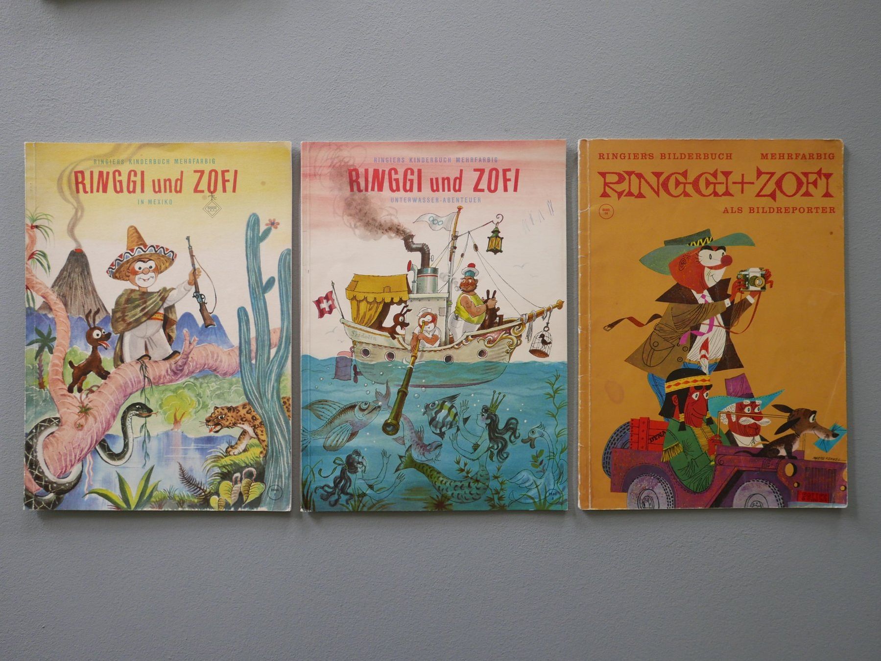 Libri: RINGIERS KINDERBUCH RINGGI UND ZOFI 7 BÄNDER – Usato da Balgach venduto da Zwischenraum 7
