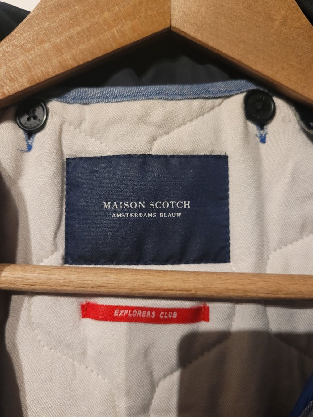 Maison Scotch Giacche: Maison Scotch Parka, dunkelblau – Usato da Wallisellen venduto da sedlees 2