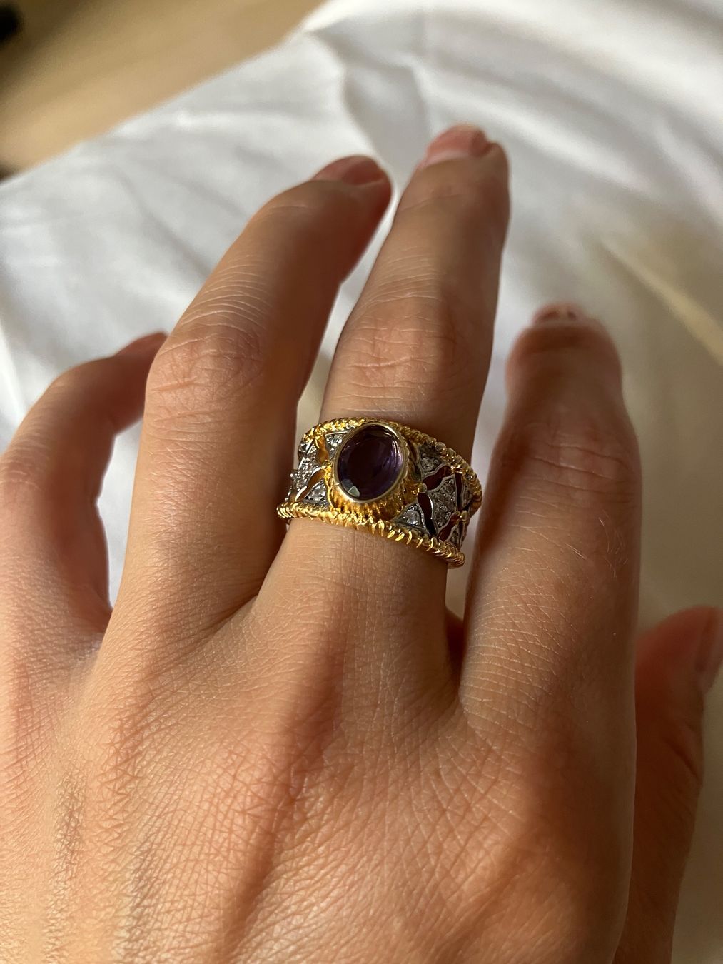 Anelli: Vintage Ring aus den 80er Jahren – Usato da Walchwil venduto da Maxana 6
