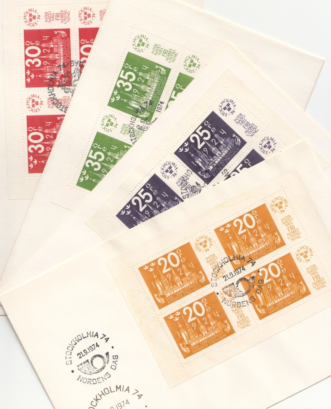 Tous les timbres: Stockholmia 1974 – D'occasion à Bürglen TG par StampGraf