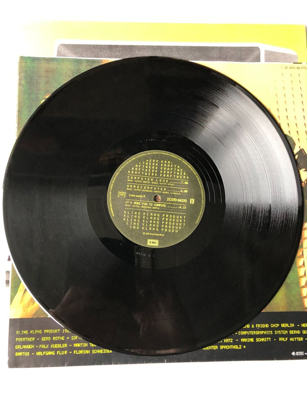 Dischi in vinile: Kraftwerk – Usato da Aarwangen venduto da Jukebox3 8