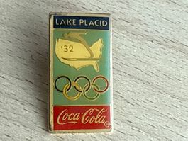 Pin Olympia Coca-Cola Lake Placid 1932
