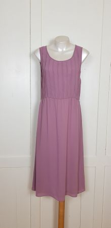 Kleid mit Bolero, Chiffon, Gr. 38