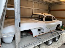 300SL Gullwing Replica Teile, Karosserie GFK etc