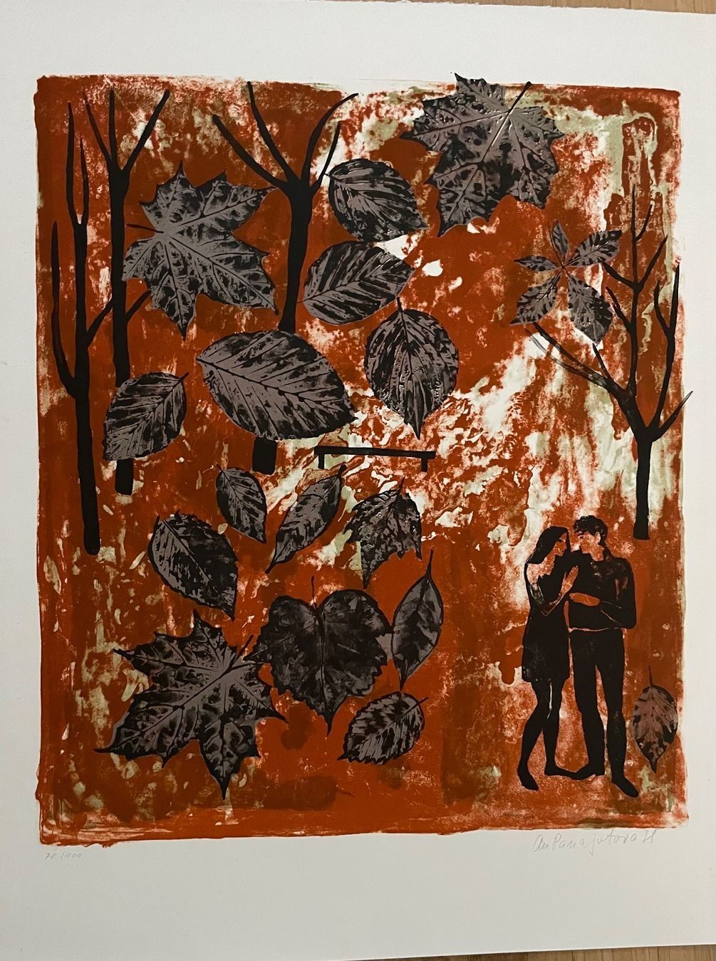 Grafica & Litografie: KÜNSTLER ? LITHOGRAPHIE SIGNIERT NUMMERIERT – Usato da Gersau venduto da grafik-kunst