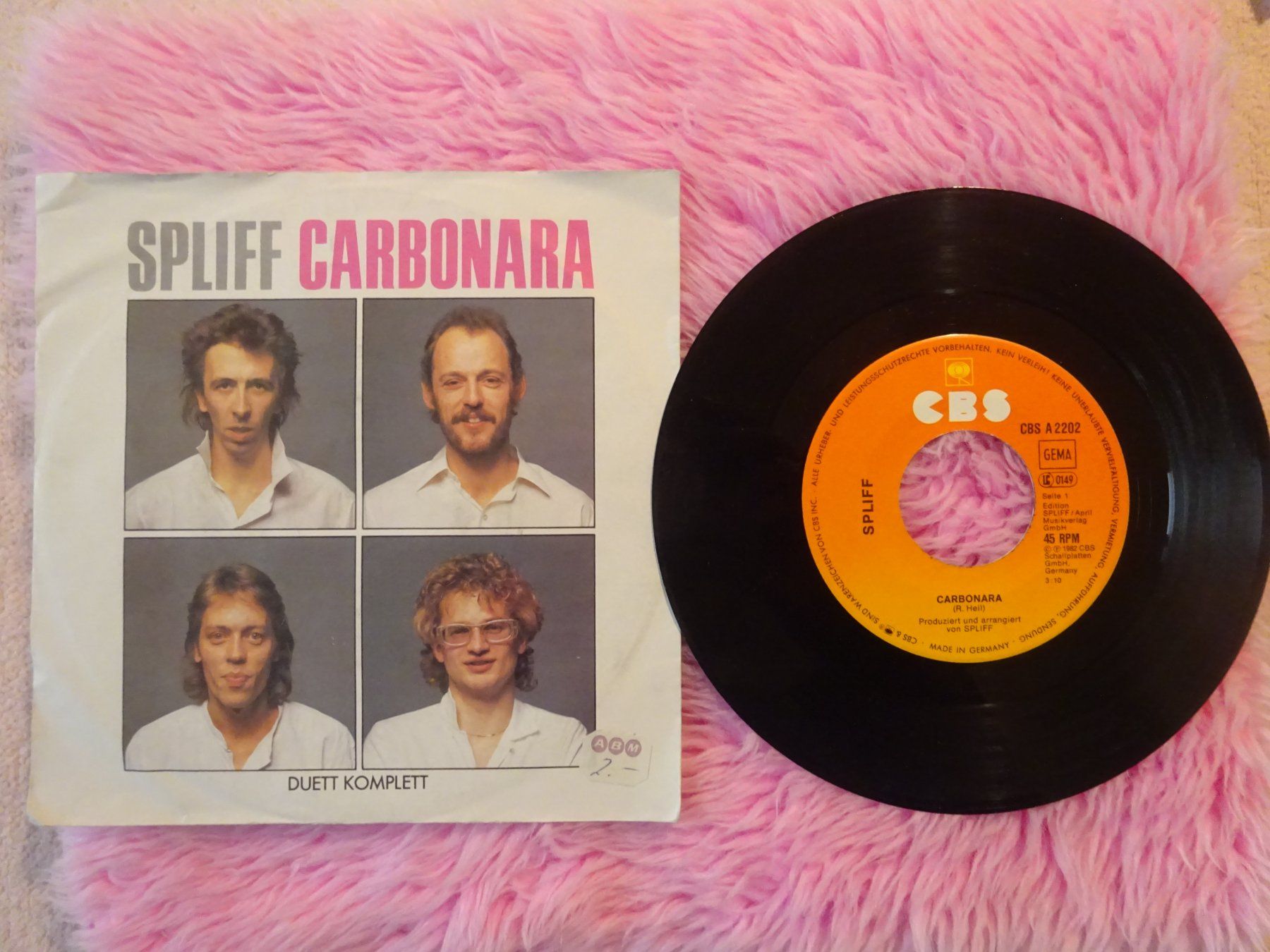 Dischi in vinile: SPLIFF ** CARBONARA ** DAS BLECH – Usato da Luzern venduto da xrayspex99 1