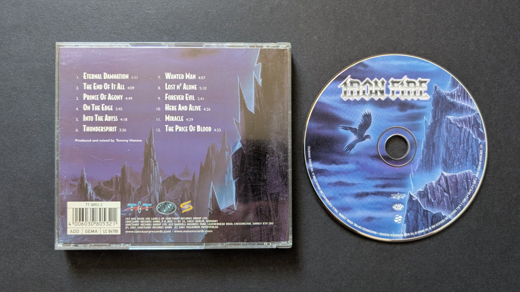 CDs: Iron Fire | On the Edge | CD – Gebraucht aus Bottmingen von dan_c5wb 1