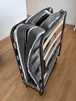 Klappbett mit Matratze & Zubehör – perfekt für den Sommer!