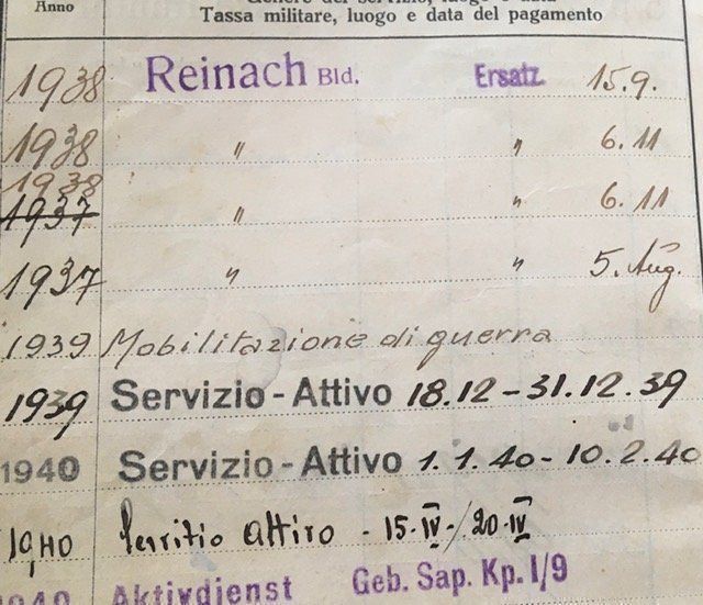 Libri: Libretto servizio 1926 – Usato da Morbio Inferiore venduto da Ecod 4
