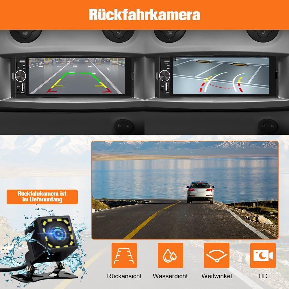 Radio: Junsun 1 DIN Autoradio CarPlay Android Auto – Nuovo e nell'imballaggio originale da Suhr venduto da SchnapperCH 5