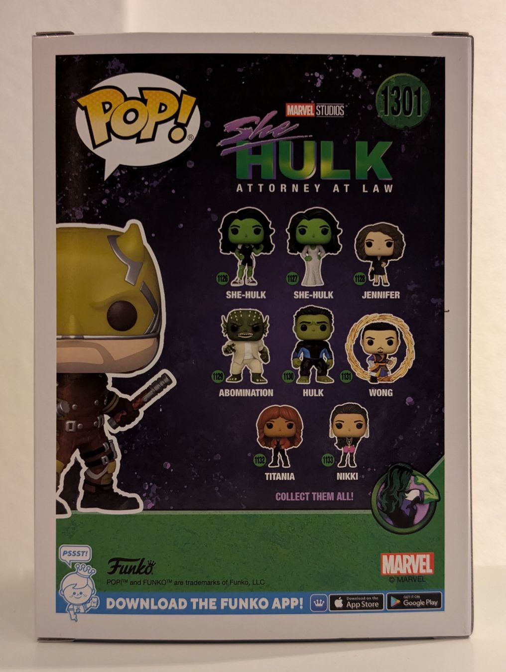 Funko Statuette: Funko Pop! - She Hulk - Daredevil (Web Exclusive) - 1301 – Nuovo e nell'imballaggio originale da Frauenfeld venduto da pakschual 2